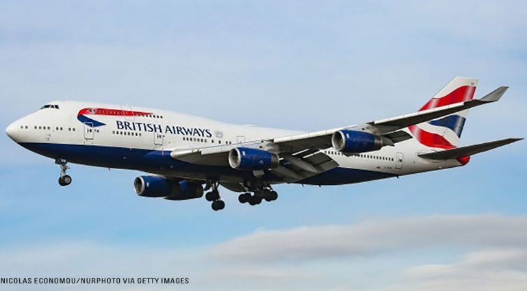 British Airways-ის ლაინერმა ნიუ-იორკიდან ლონდონამდე მანძილი რეკორდულ დროში დაფარა
