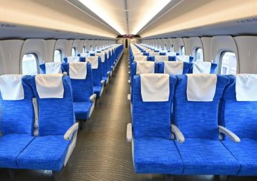 Japan debuts new bullet train that can run during an earthquake