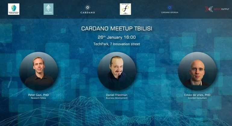 Cardano Meetup will take place at the Tbilisi Techno Park