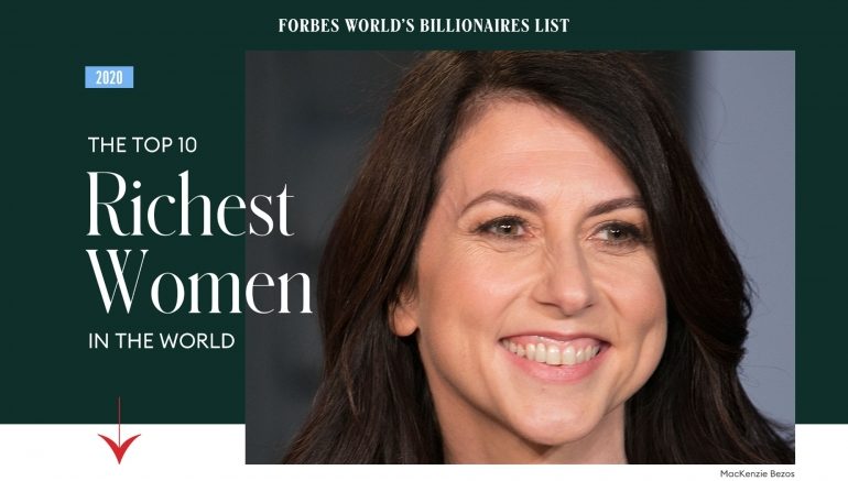 The top 10 richest women