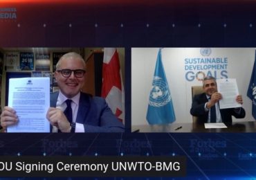 A memorandum of understanding has been signed between the BMG and the UNWTO