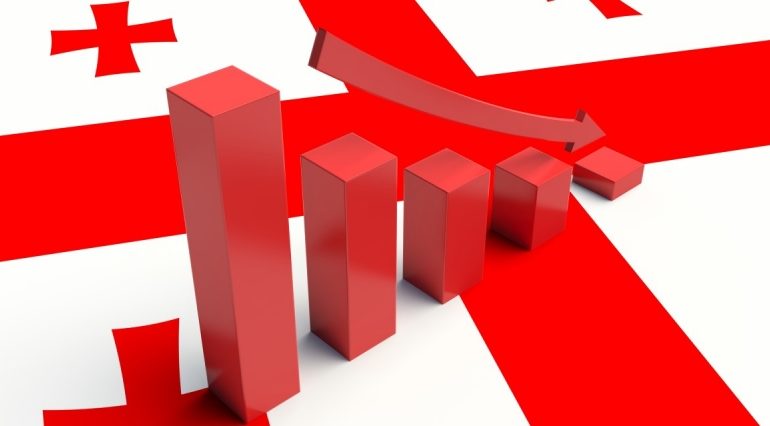 მარტში საქართველოს ეკონომიკა 2.7 პროცენტით შემცირდა