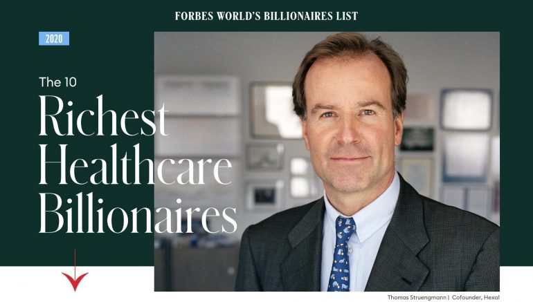 The 10 richest Healthcare Billionaires