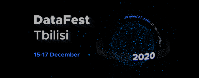 DataFest Tbilisi 2020 კვლავ ციფრული გამოშვებით ბრუნდება!