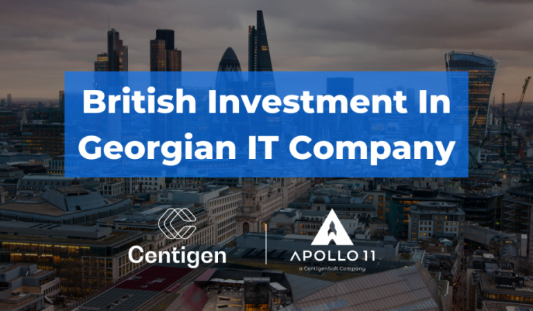 British investment in Georgian IT company, Centigen Soft Becomes Largest Shareholder of Apollo 11