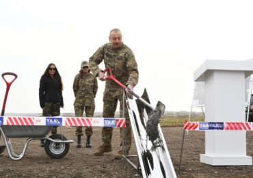 Azerbaijan starts construction of new airport in Karabakh