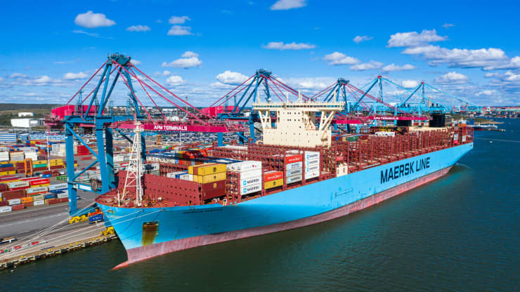 Maersk says it will launch a carbon neutral vessel by 2023, seven years ahead of schedule