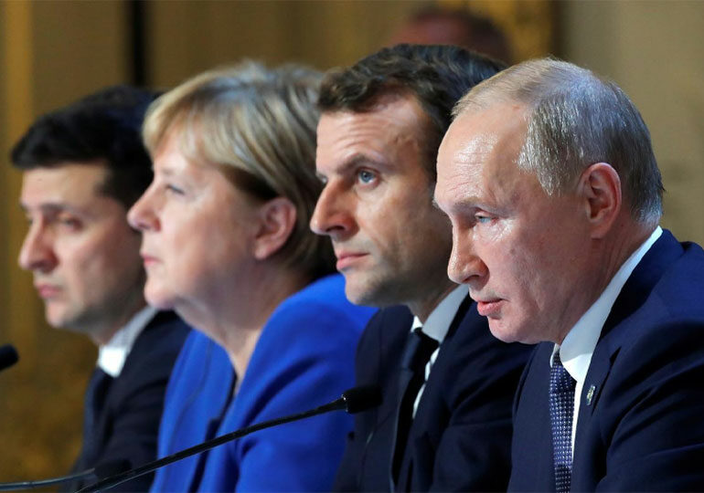 საფრანგეთი, გერმანია, უკრაინა და რუსეთი მინისტერიალზე შეთანხმდნენ