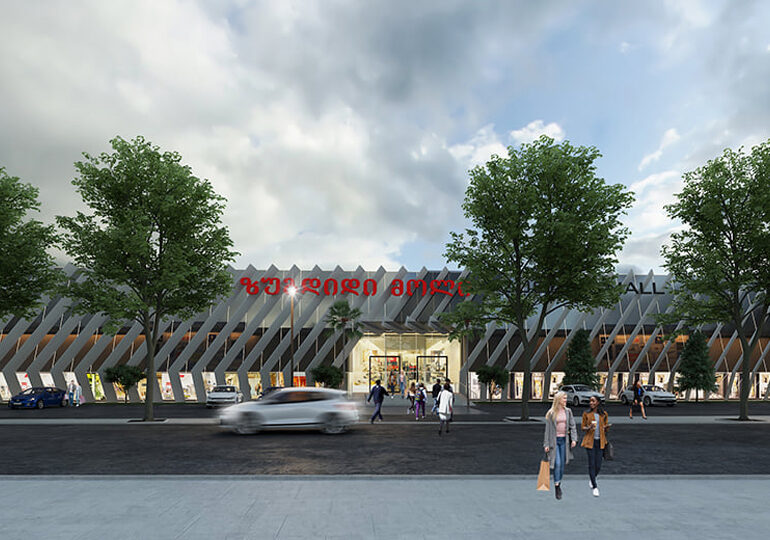 ზუგდიდში სავაჭრო ცენტრი „Zugdidi Mall“ შენდება