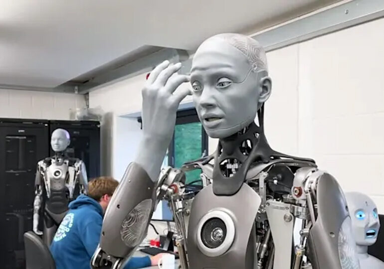 ახალი ჰუმანოიდი რობოტი სახის გამომეტყველებას ადამიანის მსგავსად იცვლის