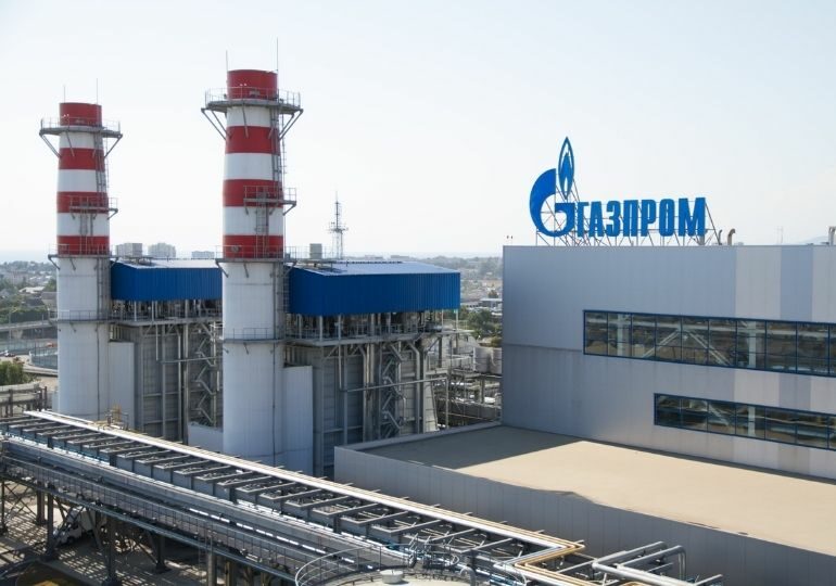 Gazprom-ის ექსპორტის მაჩვენებელი 26.4%-ით შემცირდა