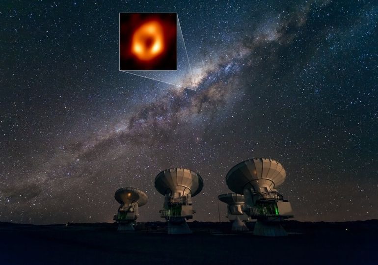 ასტრონომებმა ჩვენი გალაქტიკის ცენტრში მდებარე შავი ხვრელის პირველი გამოსახულება მოიპოვეს