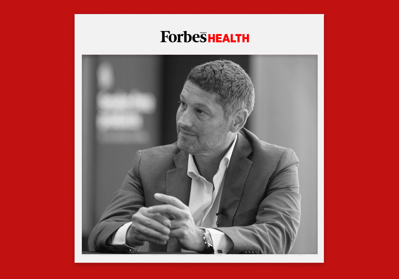 Forbes Health-ის სადისკუსიო სერიები – თამბაქოს ზიანის შემცირება: ტომასო დი ჯიოვანი ცვლილების ინიცირების შესახებ
