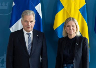 ფინეთისა და შვედეთის ლიდერები ერდოღანს NATO-ში გაწევრიანებასთან დაკავშირებით შეხვდებიან