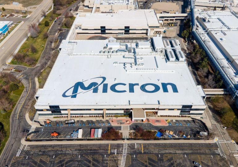 Micron-ი აშშ-ში მეხსიერების ბარათების $15-მილიარდიან ქარხანას აშენებს