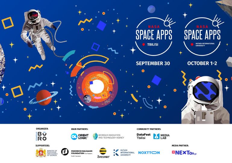 NASA Space Apps Challenge 2022-ს თბილისი და ქუთაისი უმასპინძლებს