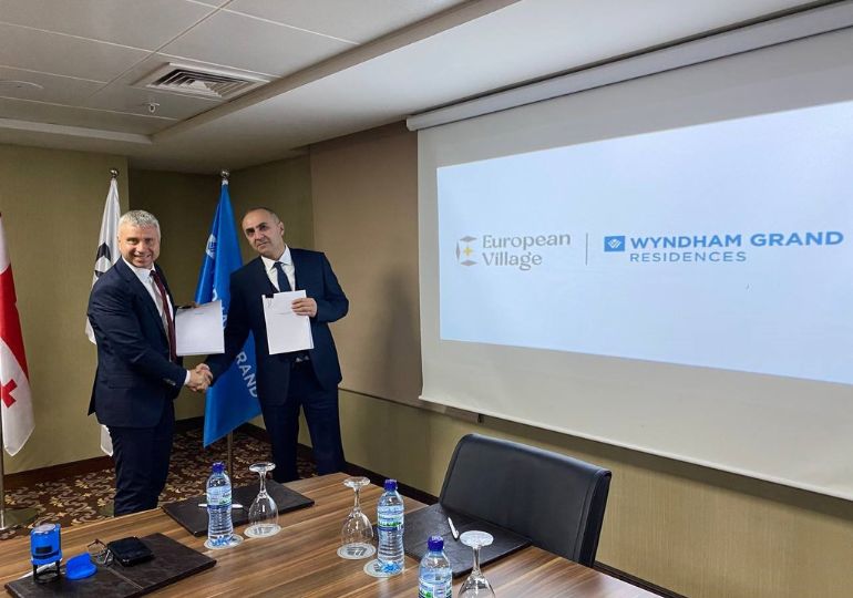Global Hotel Leader Wyndham Hotel Group and Georgian Developer European Village Have Signed an Agreement on a Large-scale Joint Project