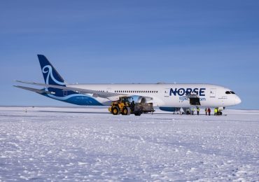 ნორვეგიულმა ავიაკომპანიამ ანტარქტიდაზე Boeing 787 Dreamliner-ი დასვა