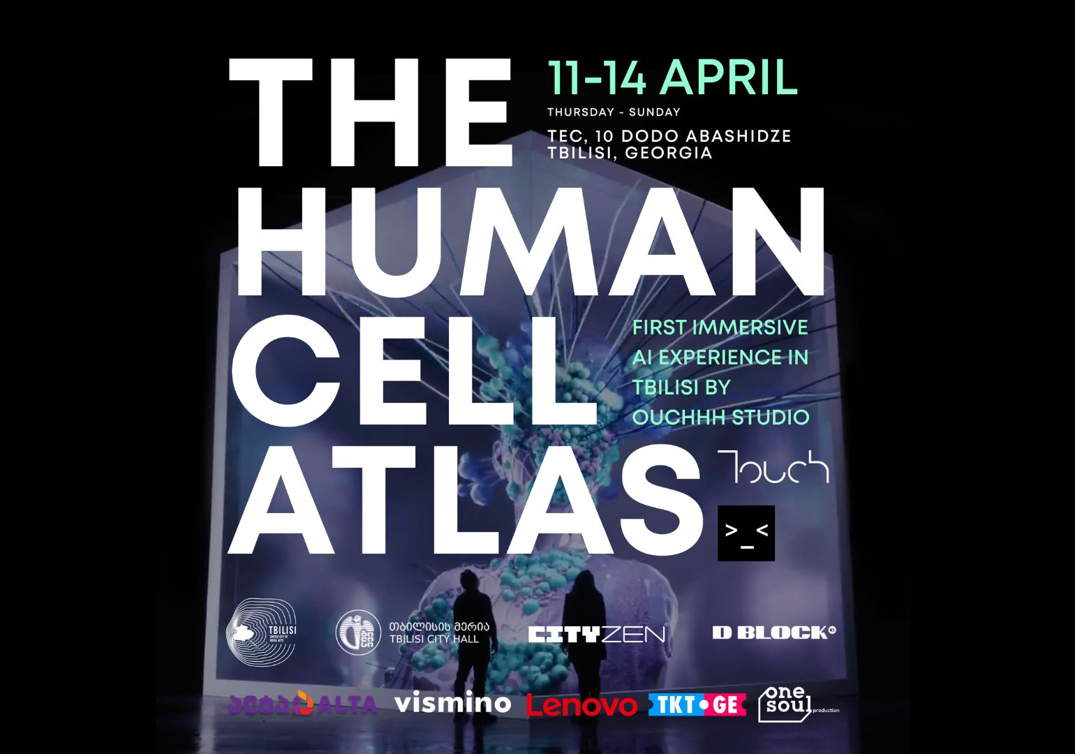 “THE HUMAN CELL ATLAS” - OUCHHH სტუდიის მსოფლიოში ცნობილი იმერსიული ინსტალაცია თბილისში ჩამოდის