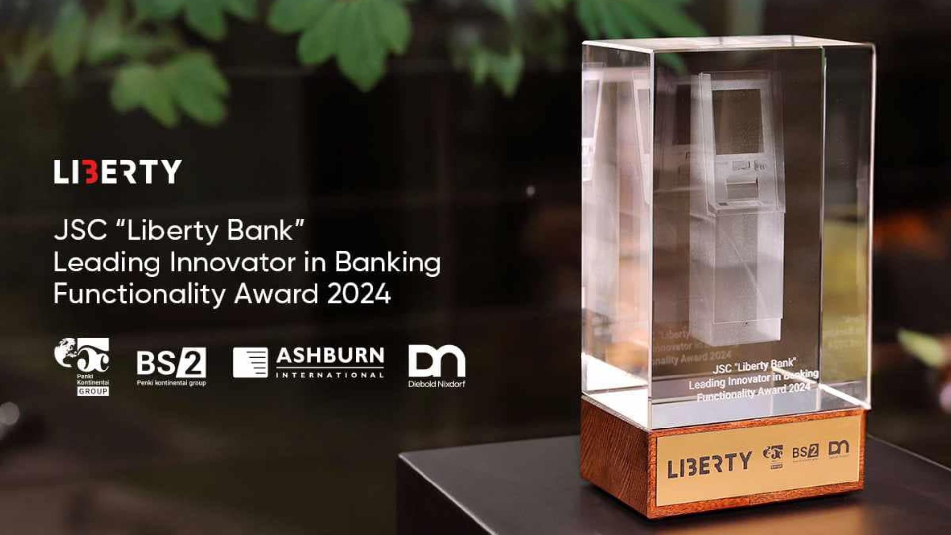 Liberty Wins the Diebold Nixdorf Award for Innovation • Forbes Georgia