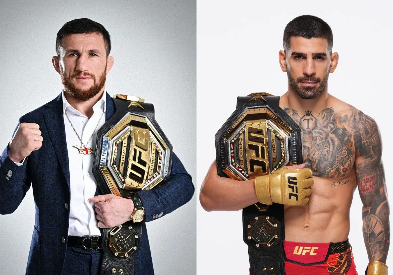 UFC-ის საუკეთესო მებრძოლების რეიტინგის სამეულში ორი ქართველია