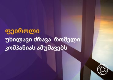 ფეიროლი - უხილავი ძრავა, რომელიც კომპანიას ამუშავებს