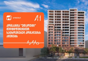 საქართველოს ბანკის მხარდაჭერით, „ეთჰოუმი” მულტიფუნქციურ საცხოვრებელ კომპლექსს აშენებს