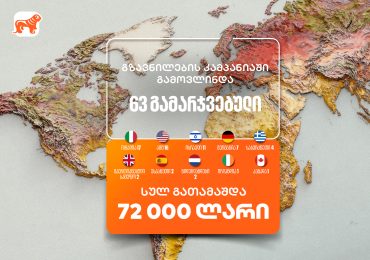 საქართველოს ბანკის გზავნილების კამპანია დასრულდა - გამოვლინდა 63 გამარჯვებული