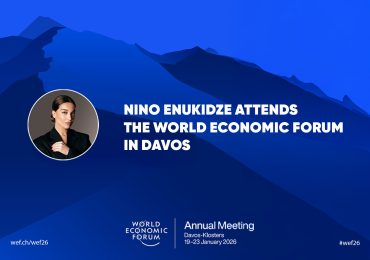 Nino Enukidze Attends WEF Annual Meeting in Davos-Klosters