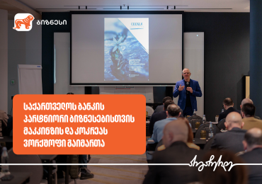 საქართველოს ბანკის ინიციატივით, ბიზნესებისთვის მაკკინზის და კოკრეას ვორქშოფები ჩატარდა