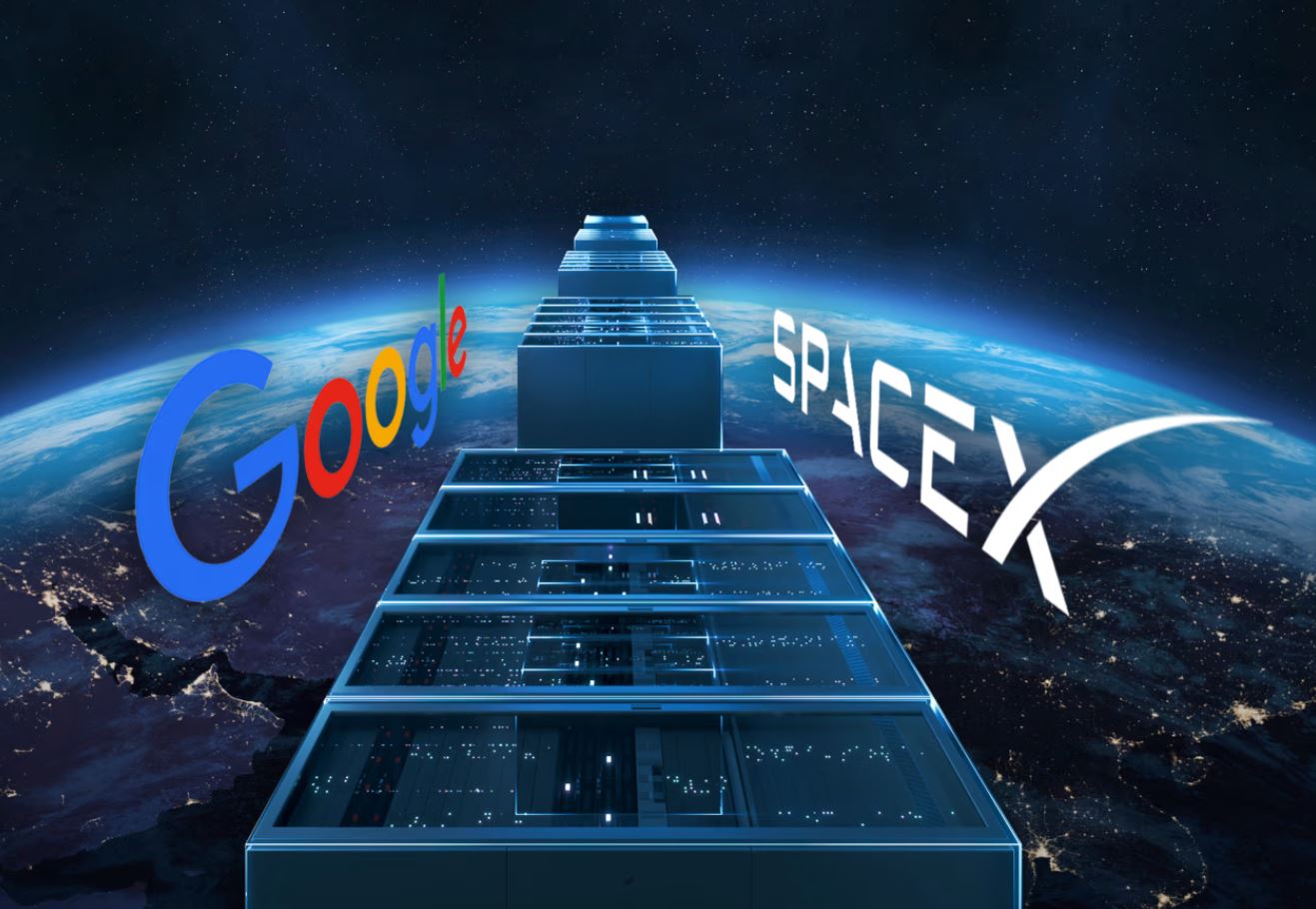 Google-ი და SpaceX-ი ორბიტაზე მონაცემთა ცენტრების შესაქმნელად თანამშრომლობას განიხილავენ