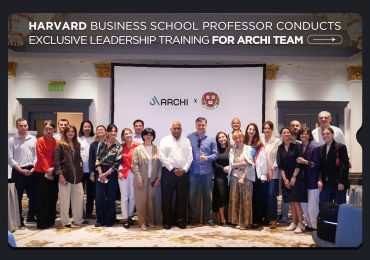 Harvard Business School Professor Conducts Exclusive Leadership Training for Archi Team