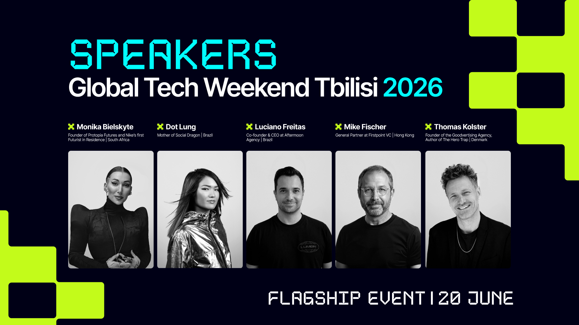 Google, Nike, Meta, Monday.com, Dolce & Gabbana: The Brands and Speakers You Don’t Want to Miss at Global Tech Weekend Tbilisi 2026