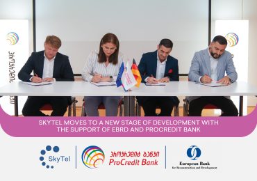 SkyTel Moves to a New Stage of Development With the Support of EBRD and ProCredit Bank