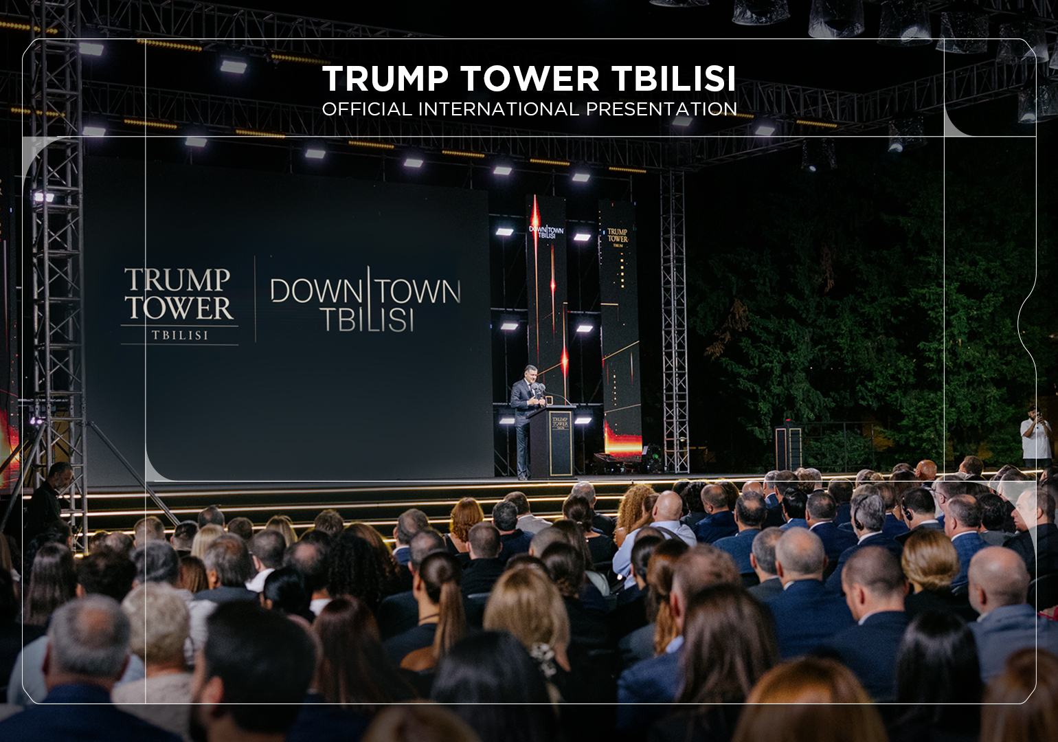 Archi Group-მა და INVIA-მ პარტნიორებთან ერთად Trump Tower Tbilisi-ის გრანდიოზული საერთაშორისო პროექტი წარადგინეს