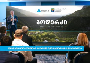 თიბისიმ კურორტ გოდერძიზე საინვესტიციო ღონისძიება გამართა